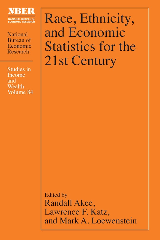 Couverture_Race, Ethnicity, and Economic Statistics for the 21st Century