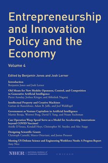 Front cover_Entrepreneurship and Innovation Policy and the Economy