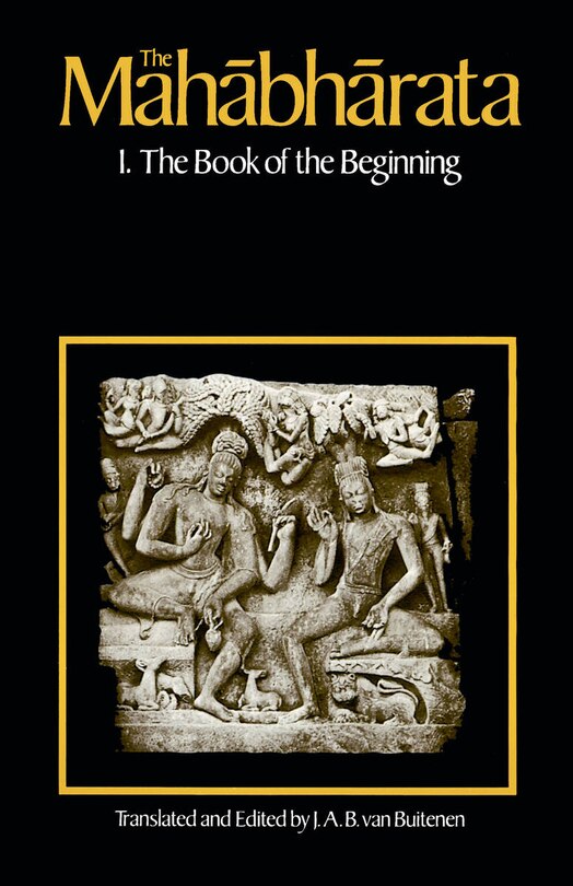 Front cover_The Mahabharata, Volume 1