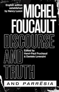Front cover_Discourse and Truth and Parresia