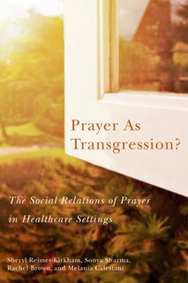 Front cover_Prayer As Transgression?