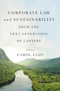 Front cover_Corporate Law And Sustainability From The Next Generation Of Lawyers