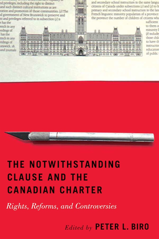 Front cover_The Notwithstanding Clause and the Canadian Charter