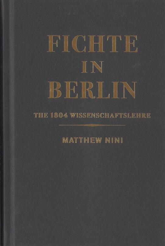 Front cover_Fichte in Berlin
