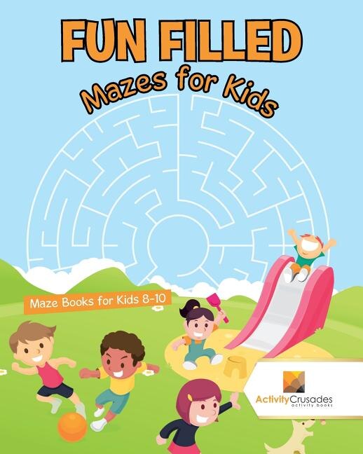 Front cover_Fun Filled Mazes For Kids
