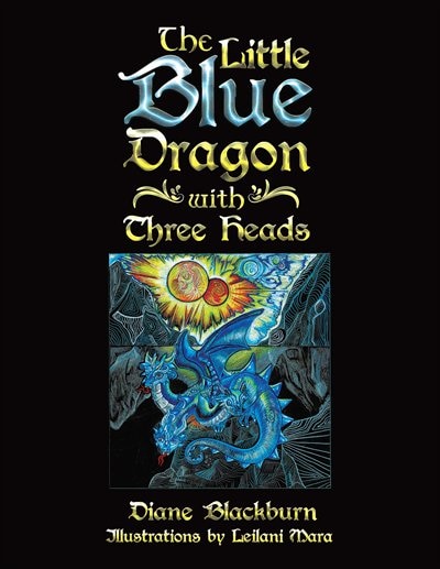 Front cover_The Little Blue Dragon with Three Heads