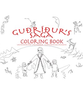 Front cover_Guðríður's Saga Coloring Book