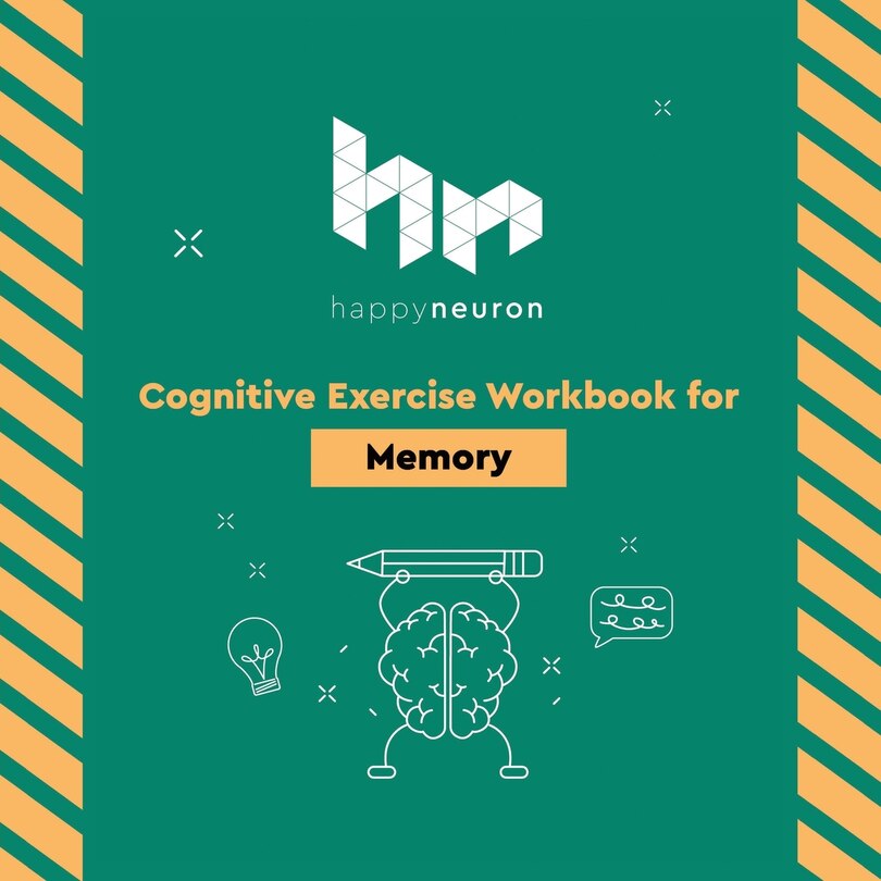 Couverture_HappyNeuron Cognitive Exercise Workbook for Memory