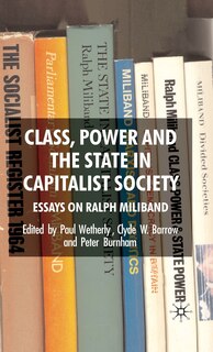 Front cover_Class, Power and the State in Capitalist Society