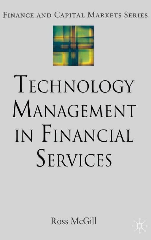 Front cover_Technology Management In Financial Services