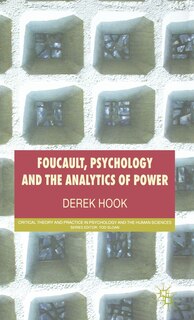 Couverture_Foucault, Psychology and the Analytics of Power