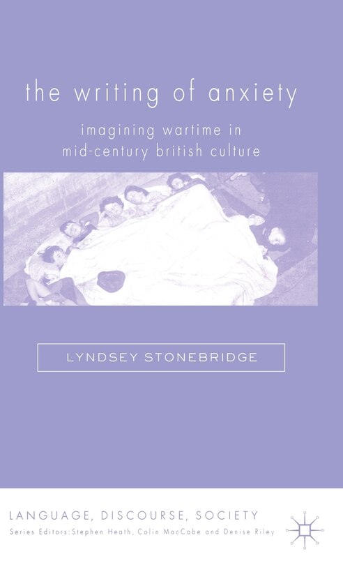Front cover_The Writing of Anxiety