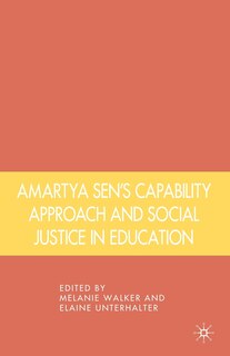 Front cover_Amartya Sen's Capability Approach And Social Justice In Education