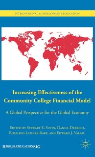 Front cover_Increasing Effectiveness Of The Community College Financial Model