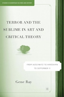 Front cover_Terror And The Sublime In Art And Critical Theory
