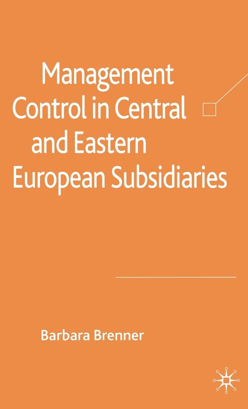 Front cover_Management Control In Central And Eastern European Subsidiaries