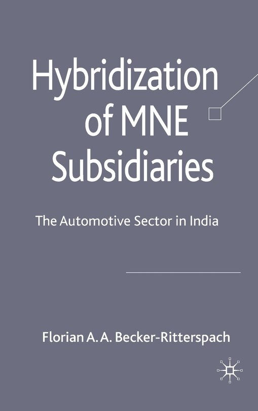 Front cover_Hybridization Of Mne Subsidiaries