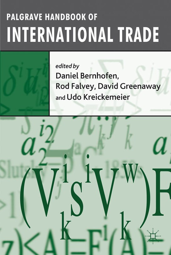 Front cover_Palgrave Handbook Of International Trade