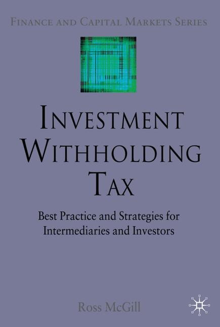 Couverture_Investment Withholding Tax