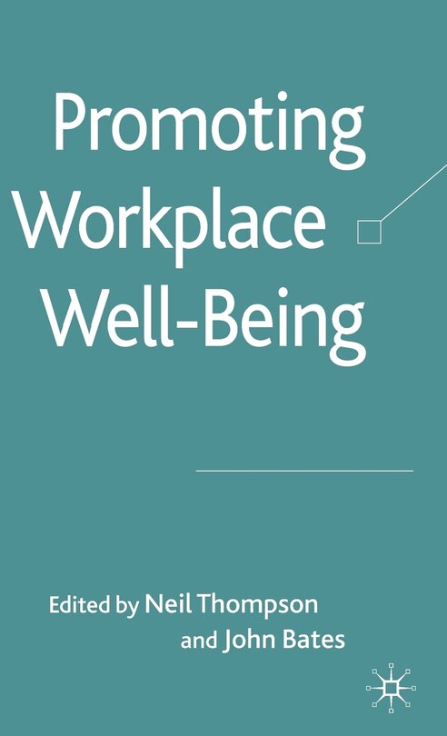 Front cover_Promoting Workplace Well-being