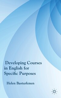 Couverture_Developing Courses In English For Specific Purposes