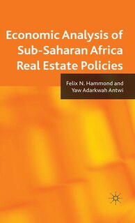 Couverture_Economic Analysis Of Sub-Saharan Africa Real Estate Policies