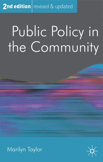 Front cover_Public Policy in the Community
