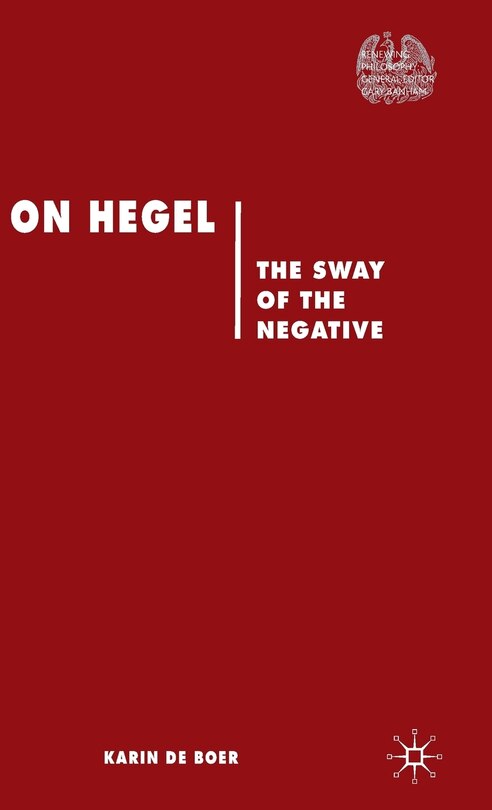 Front cover_On Hegel