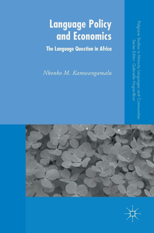 Front cover_Language Policy And Economics