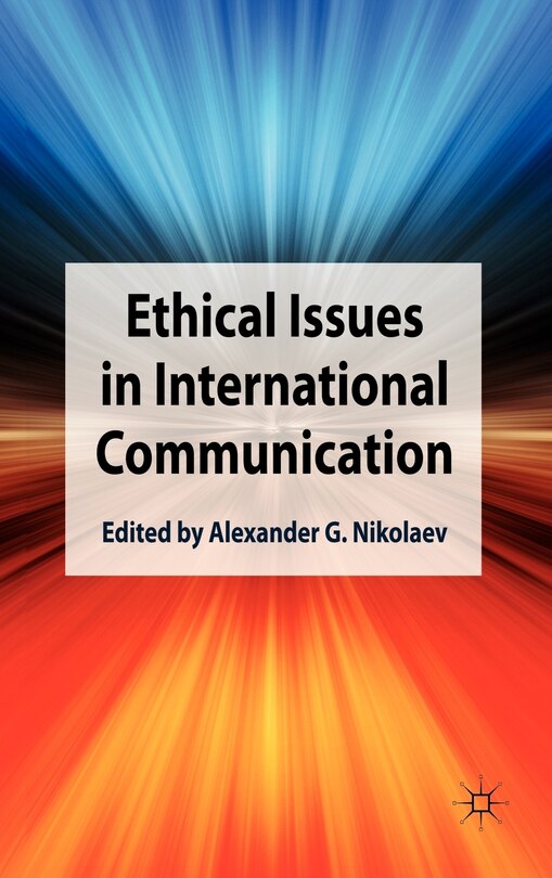 Couverture_Ethical Issues in International Communication