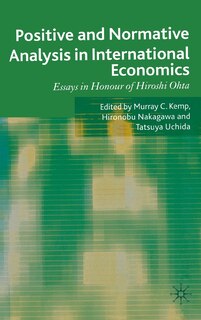 Couverture_Positive and Normative Analysis in International Economics