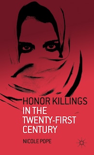 Front cover_Honor Killings in the Twenty-First Century