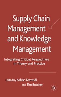 Couverture_Supply Chain Management and Knowledge Management