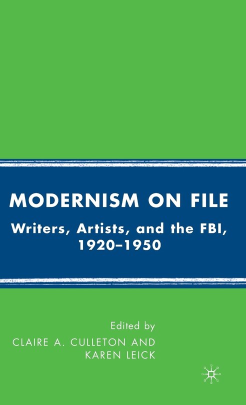 Front cover_Modernism On File