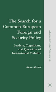 Front cover_The Search for a Common European Foreign and Security Policy