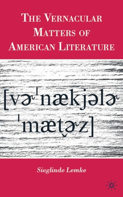 Couverture_The Vernacular Matters of American Literature