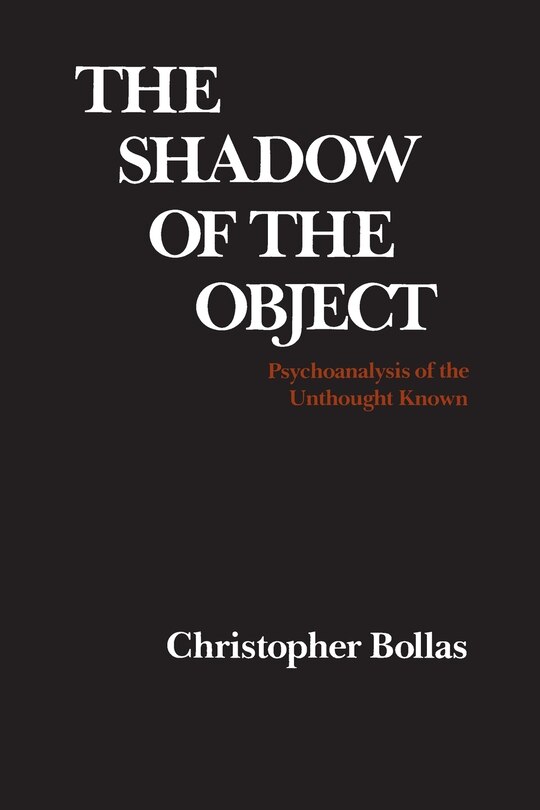 Couverture_The Shadow of the Object
