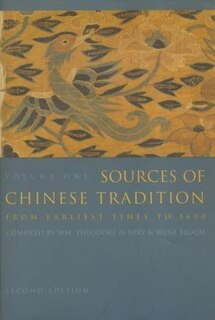 Front cover_Sources of Chinese Tradition