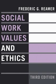 Front cover_Social Work Values and Ethics