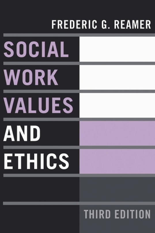 Front cover_Social Work Values and Ethics