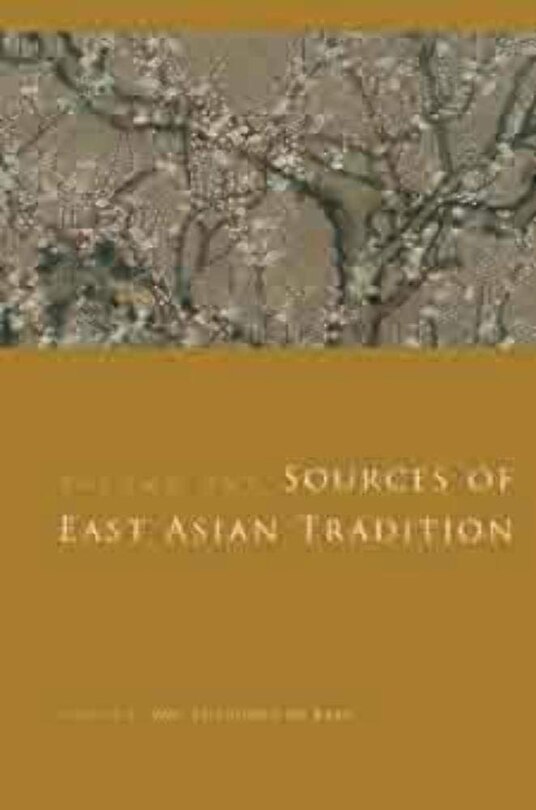 Front cover_Sources of East Asian Tradition