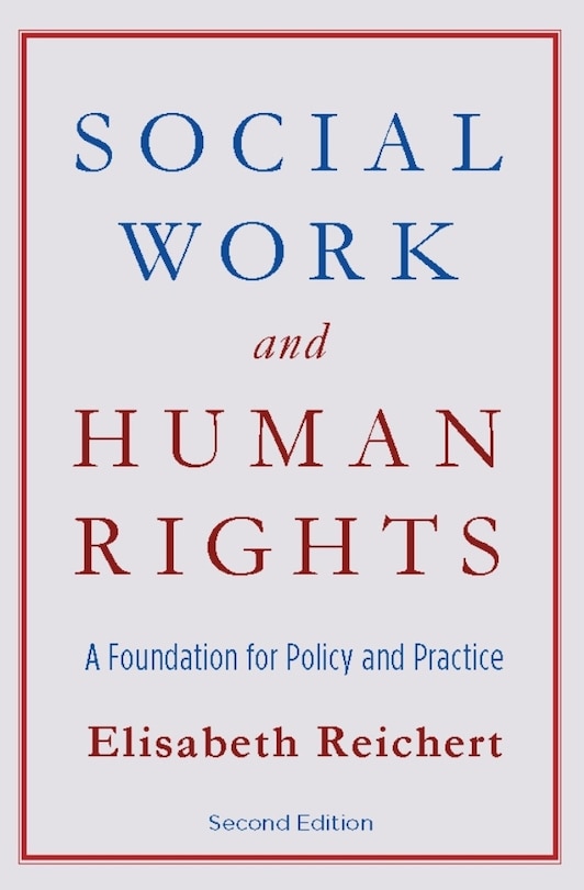 Front cover_Social Work and Human Rights