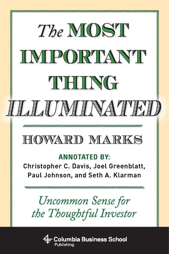 Front cover_The Most Important Thing Illuminated