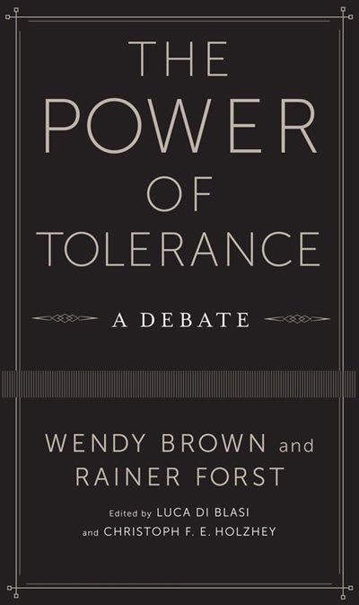 Front cover_The Power of Tolerance
