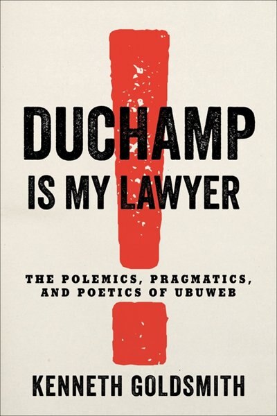 Front cover_Duchamp Is My Lawyer