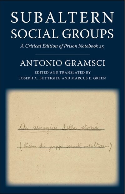 Front cover_Subaltern Social Groups