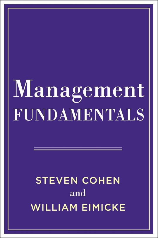 Front cover_Management Fundamentals