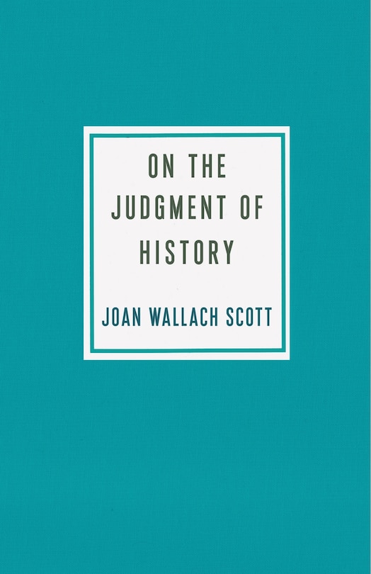 Front cover_On The Judgment Of History