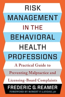 Front cover_Risk Management in the Behavioral Health Professions