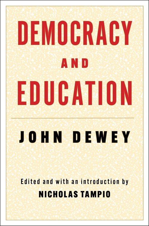 Front cover_Democracy and Education